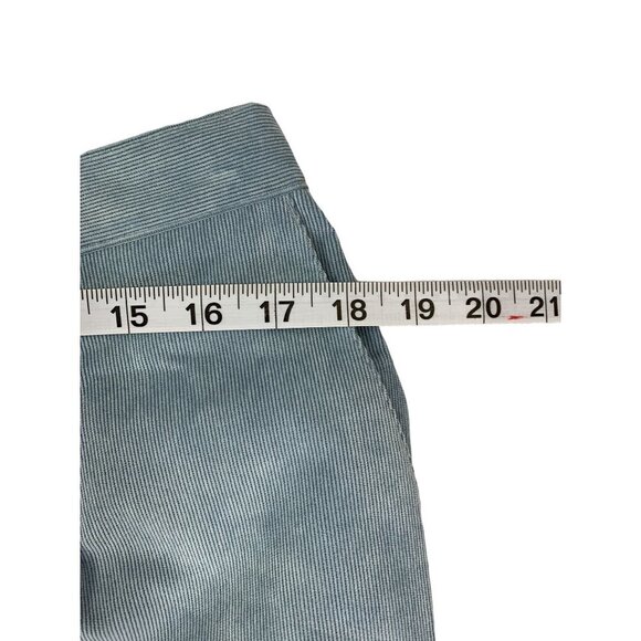 Alfred Dunner Women's Ice Queen Blue Corduroy Pants - Picture 4 of 6